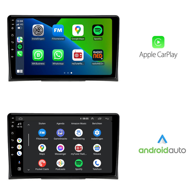 Volkswagen T5 Multivan | Android 13 | Autoradio | 2004 t/m 2014 | CarPlay & Android Auto-2
