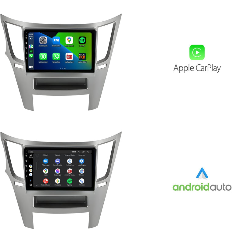 Subaru Legacy CarPlay & Android Auto autoradio | 2009 t/m 2015 | Android 15 | Davilon-2