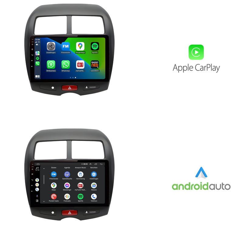 Mitsubishi ASX CarPlay & Android Auto autoradio | 2010 t/m 2015 | Android 15 | Davilon-2