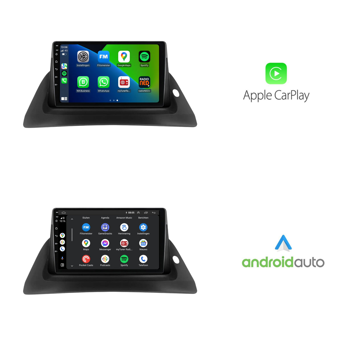 Renault Kangoo | Android 13 | Autoradio | 2015 t/m 2018 | CarPlay & Android Auto-9