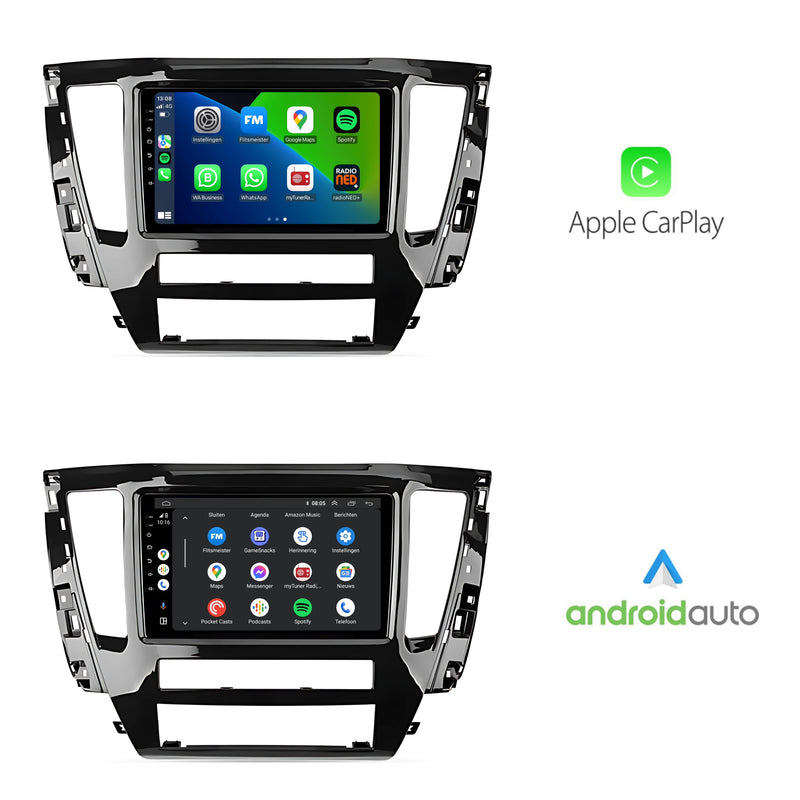 Mitsubishi Pajero Sport 3 Facelift | Android 13 | Autoradio | 2019 t/m 2025 | CarPlay  & Android Auto-7