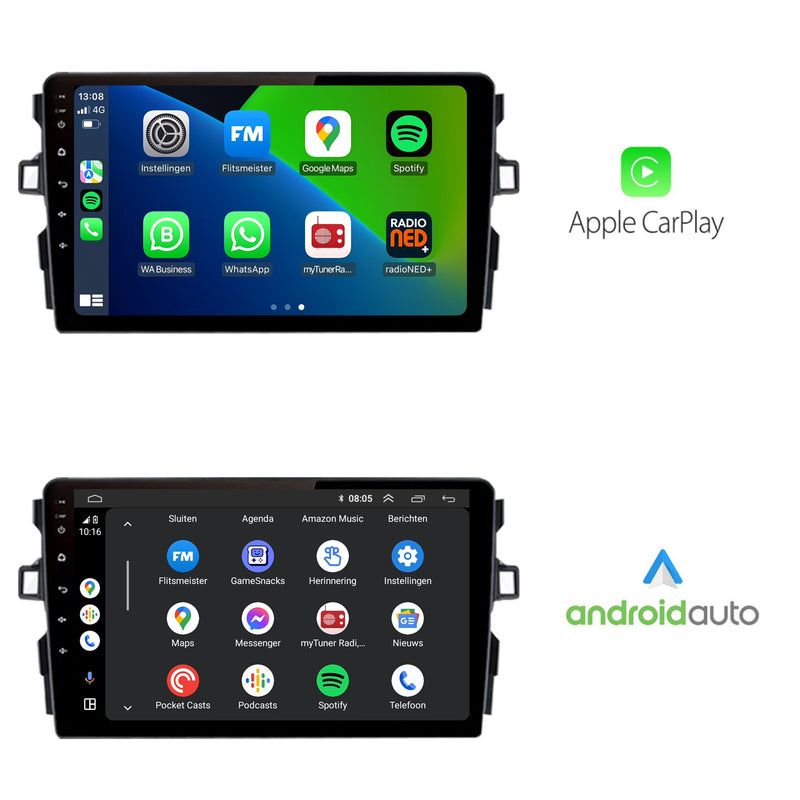 Toyota Auris | Android 13 | Autoradio | 2006 t/m 2012 | CarPlay & Android Auto-2