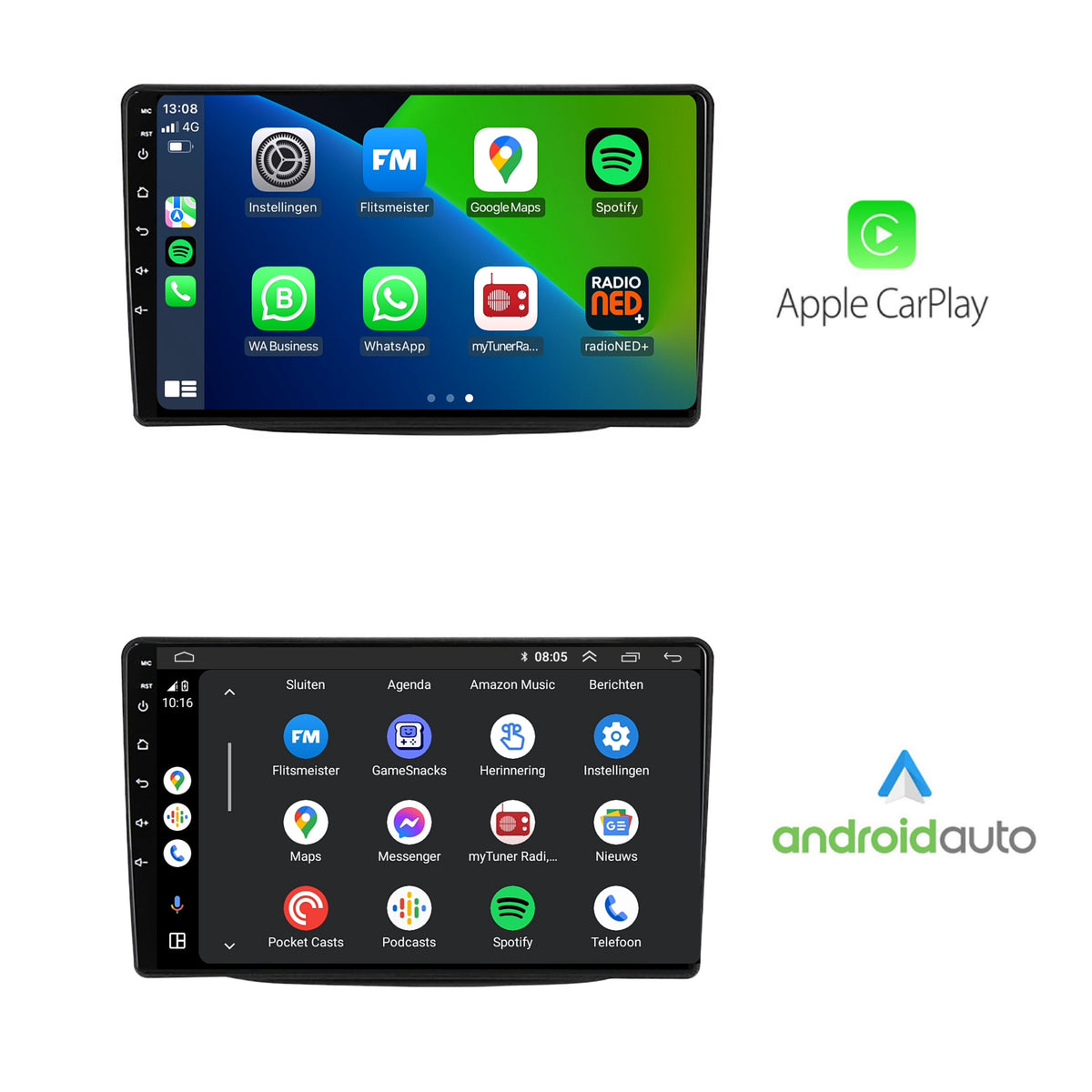 Kia Sorento | Android 13 | Autoradio | 2013 t/m 2014 | CarPlay & Android Auto-2