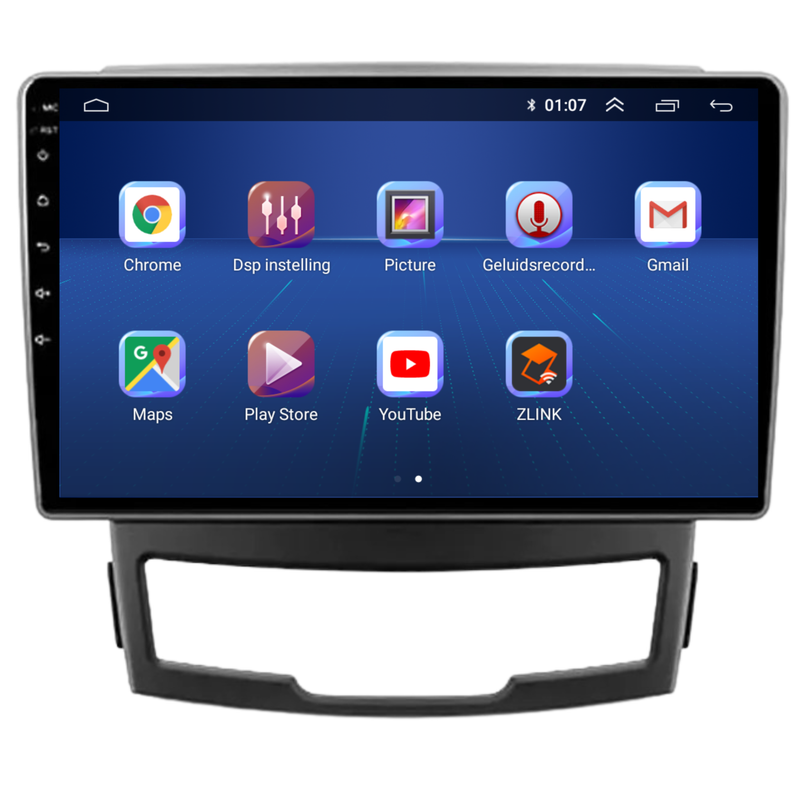 Ssangyong Korando | Android 13 | Autoradio | 2011 t/m 2014 | CarPlay & Android Auto-7