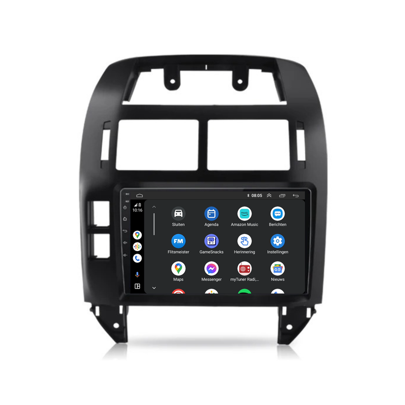 Volkswagen Polo | Android 13 | Autoradio | 2002 t/m 2009 | Carplay & Android Auto-4