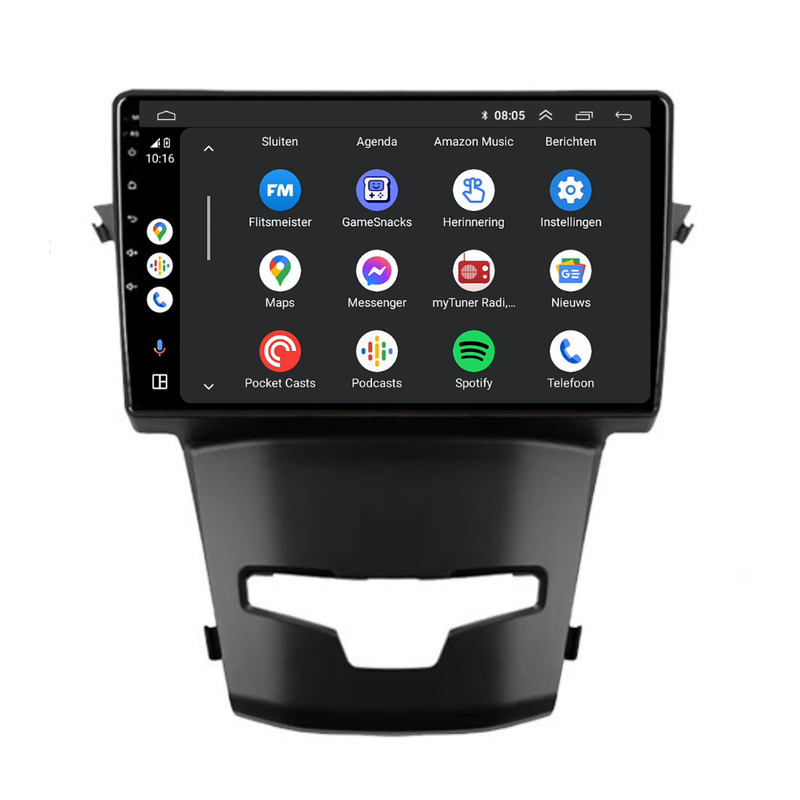 Ssangyong Korando | Android 13 | Autoradio | 2014 t/m 2018 | Carplay & Android Auto-3