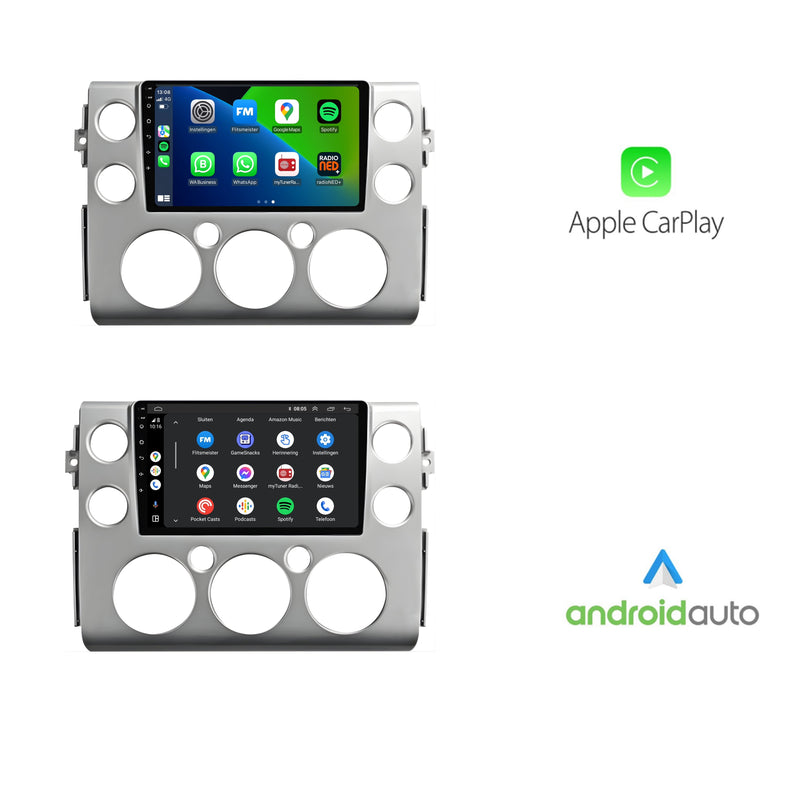 Toyota FJ Cruiser | Android 13 | Autoradio | 2006 t/m 2017 | CarPlay & Android Auto-2