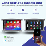 Toyota Land Cruiser 100 CarPlay autoradio | 2005 t/m 2007 | Denago DNG-A310 | 10 inch | Android 13 | Draadloos CarPlay & Android Auto | Grijs frame
