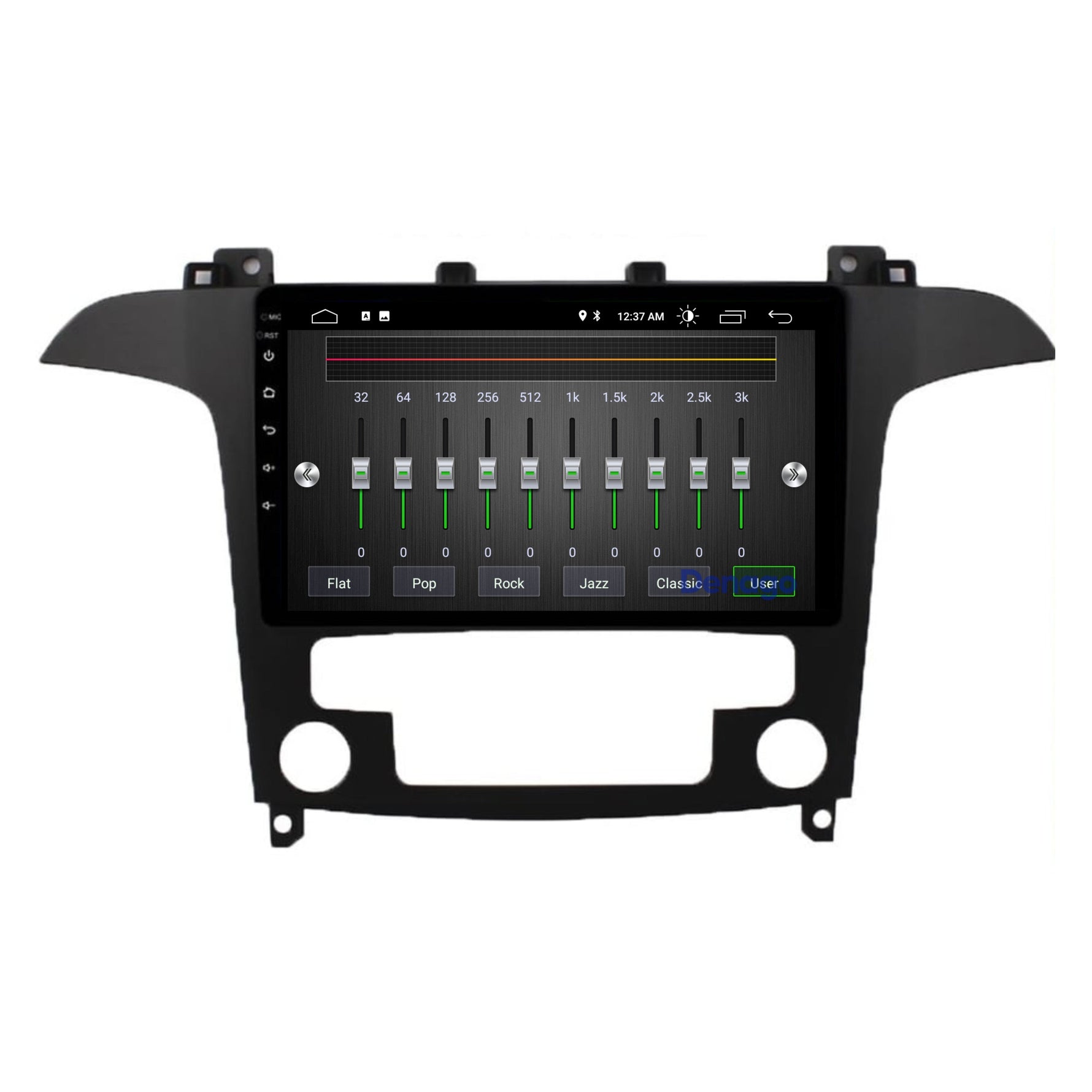 Ford S-Max CarPlay autoradio | 2006 t/m 2008 | Denago DNG-A134 | 9 inch | Android 13 | Draadloos CarPlay & Android Auto