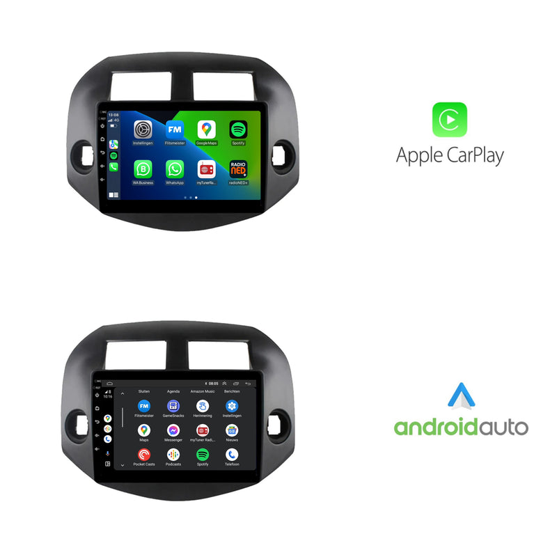 Toyota RAV4 CarPlay & Android Auto autoradio | 2007 t/m 2012 | Android 15 | Davilon-2