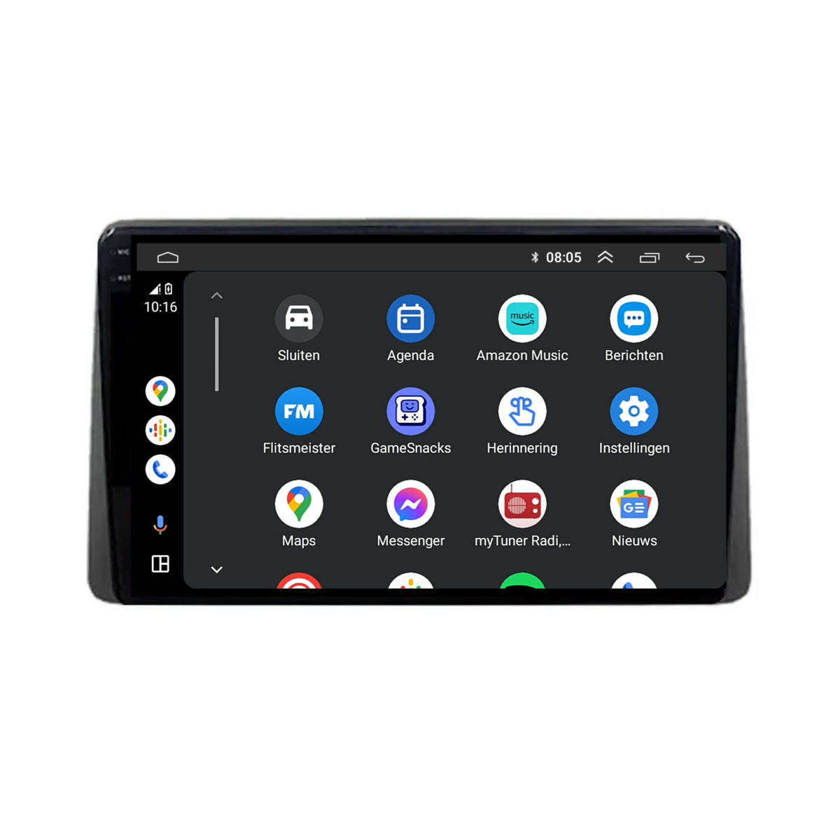 Dacia Duster CarPlay & Android Auto autoradio | 2021 t/m 2024 | Android 15 | Davilon-9