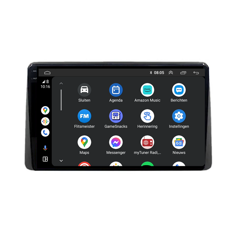 Dacia Duster CarPlay & Android Auto autoradio | 2021 t/m 2024 | Android 15 | Davilon-9