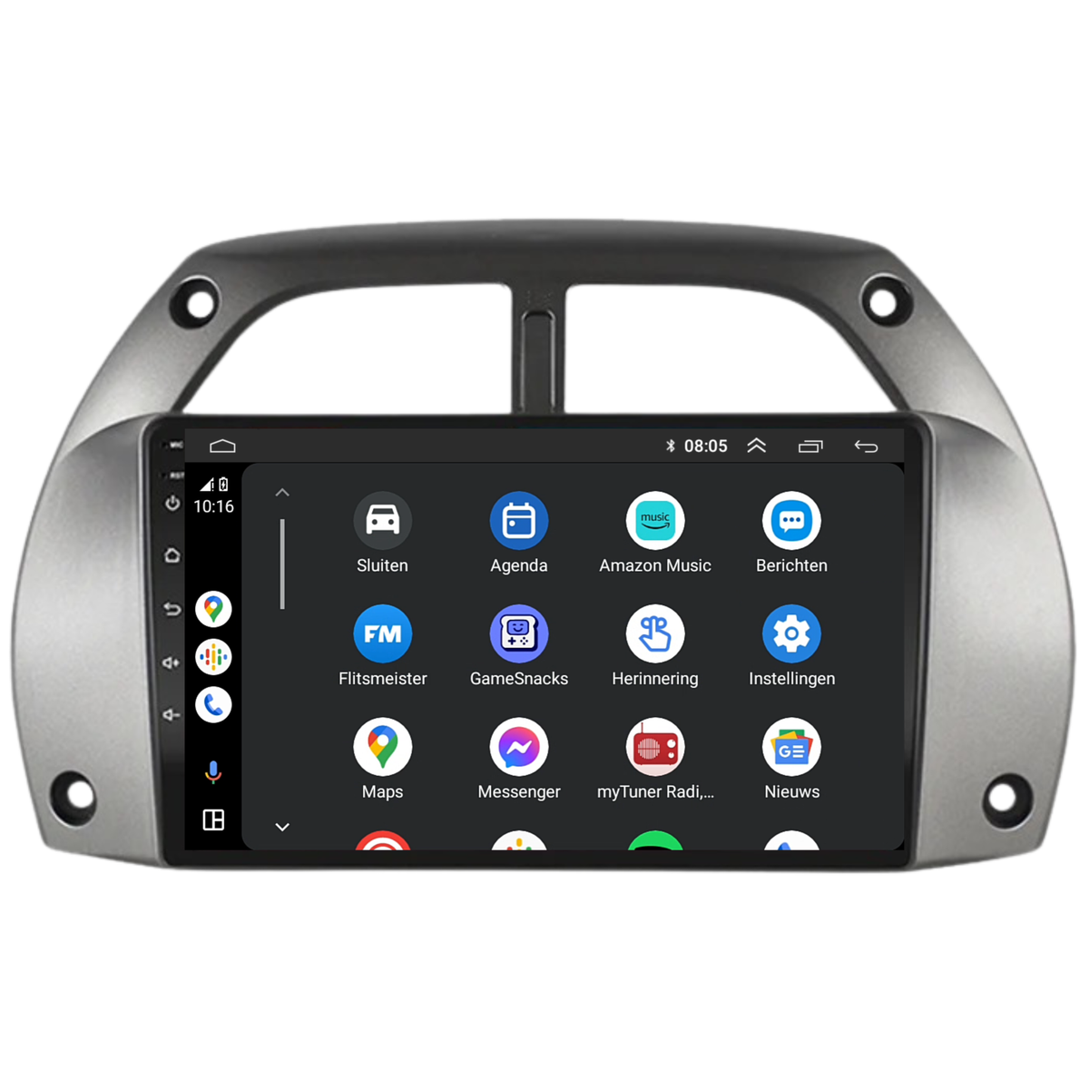 Toyota Rav 4 | Android 13 | Autoradio | 2001 t/m 2003 | CarPlay & Android Auto-9