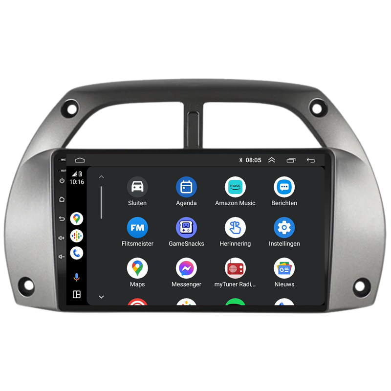 Toyota Rav 4 | Android 13 | Autoradio | 2001 t/m 2003 | CarPlay & Android Auto-9