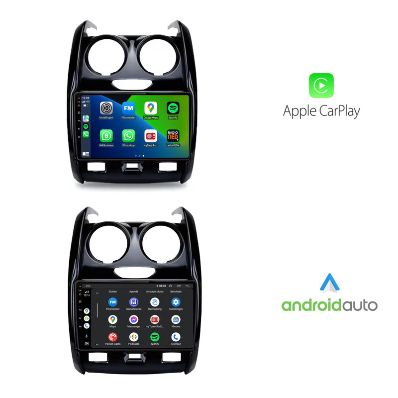 Dacia Duster Android 13 autoradio CarPlay Android Auto 2013-2017-2