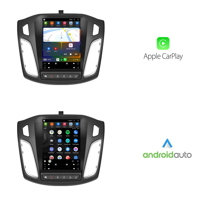 Ford Focus | Android 13 | Autoradio | 2011 t/m 2017 | CarPlay & Android Auto | Groot scherm-2