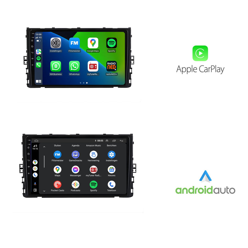Volkswagen Golf Sportsvan | Android 13 | Autoradio | 2017 t/m 2020 | CarPlay & Android Auto | 2+64GB-2