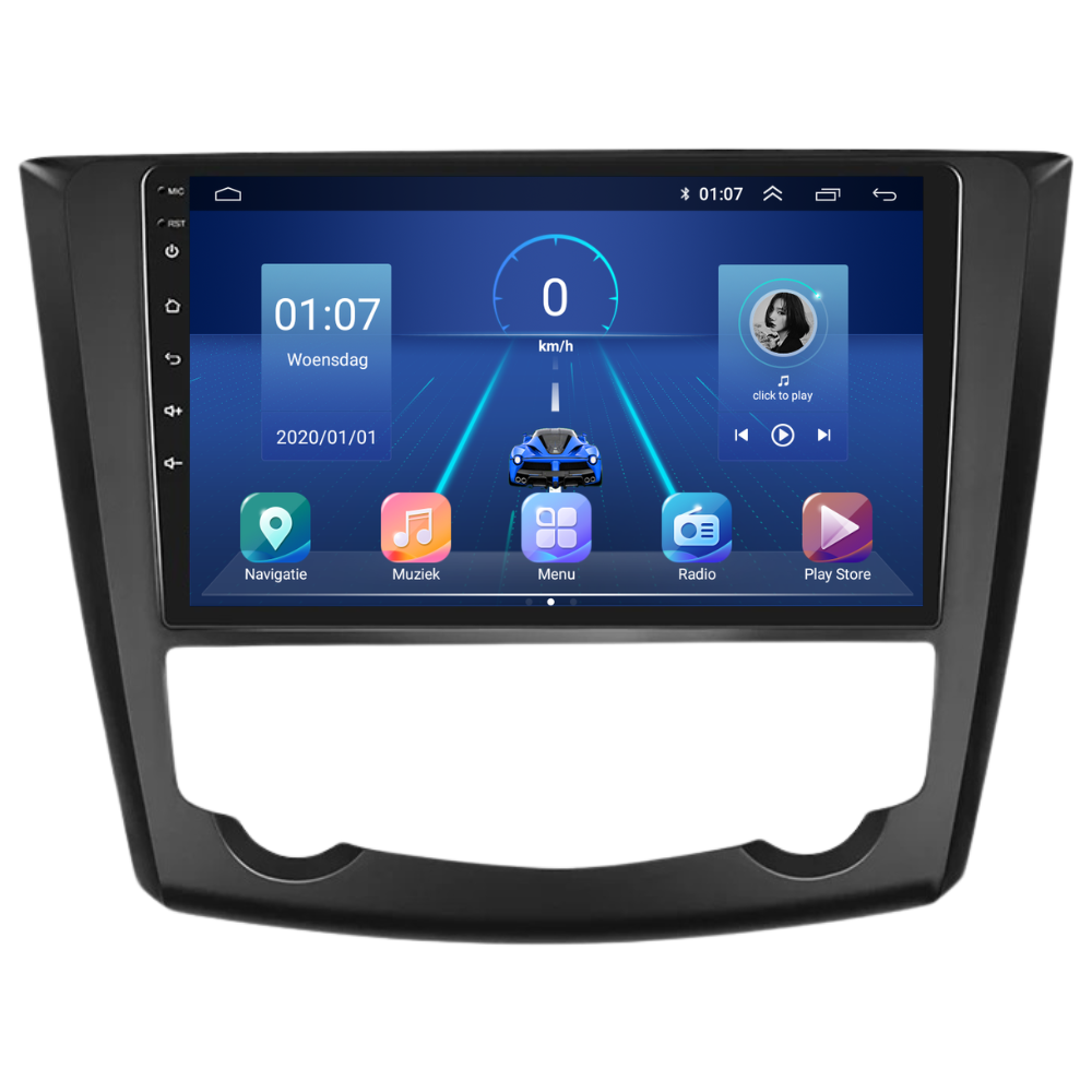 Renault Kadjar | Android 13 | Autoradio | 2015 t/m 2018 | CarPlay & Android Auto-3