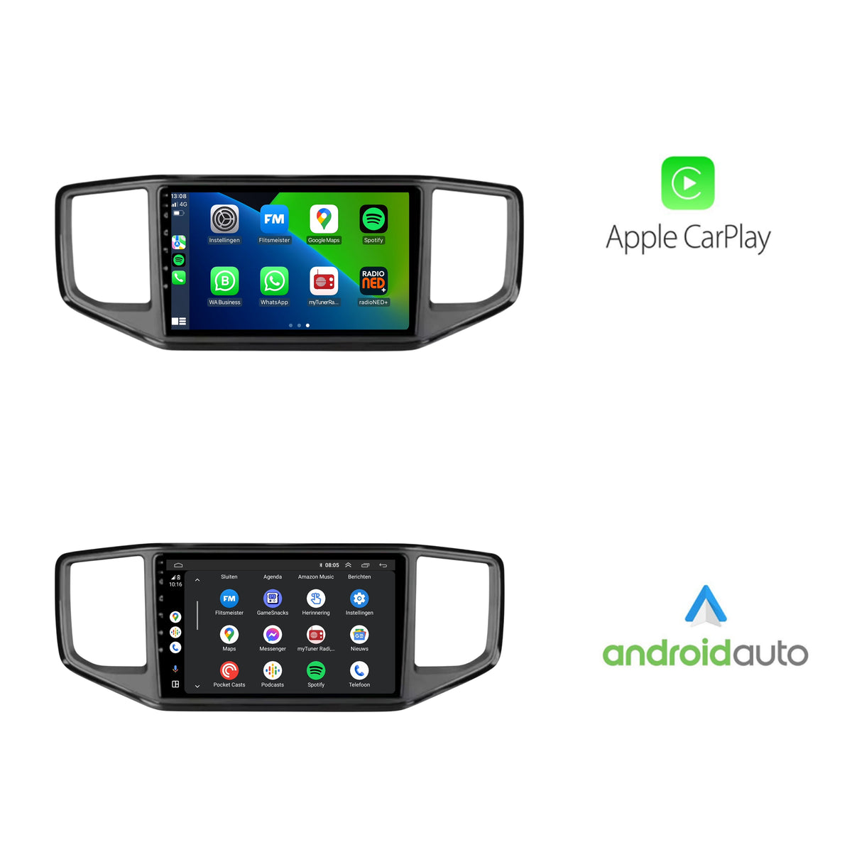 Volkswagen Amarok | Android 13 | Autoradio | 2016 t/m 2022 | CarPlay & Android Auto-2