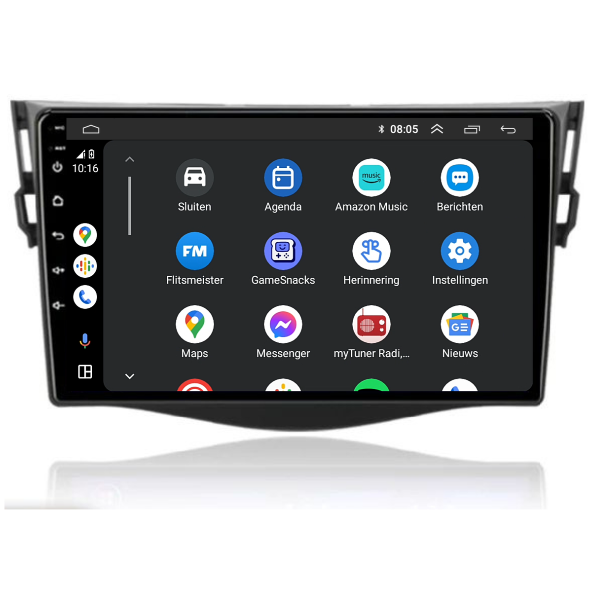Toyota RAV4 | Android 13  | Autoradio | 2006 t/m 2013 | Carplay & Android Auto-8