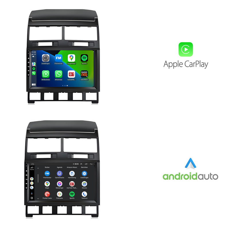 Volkswagen Touareg | Android 13 | Autoradio | 2002 t/m 2010 | CarPlay & Android Auto-2