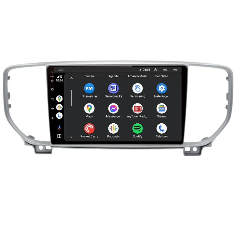 Kia Sportage CarPlay & Android Auto autoradio | 2019 t/m 2021 | Android 15 | Davilon-2