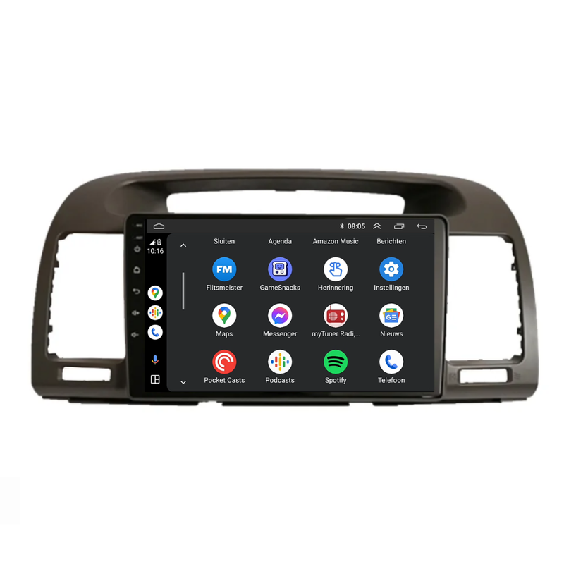 Toyota Camry | Android 13 | Autoradio | 2001 t/m 2007 | CarPlay & Android Auto-2