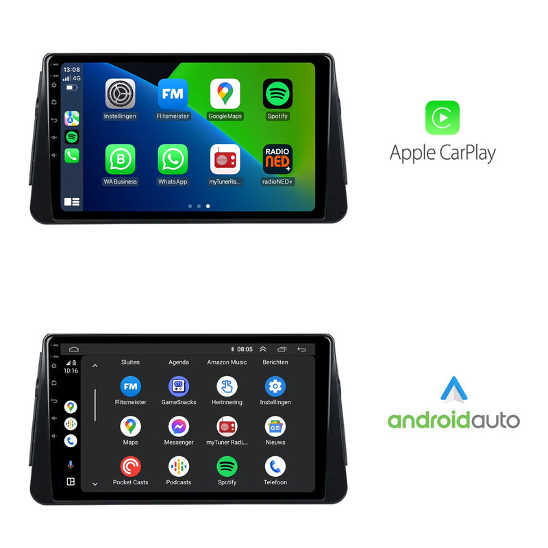 Nissan Micra CarPlay & Android Auto autoradio | 2017 t/m 2021 | Android 15 | Davilon-2