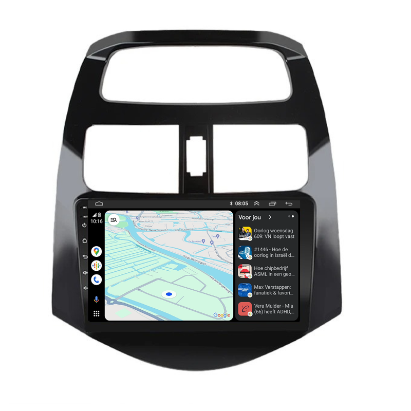 Chevrolet Spark | Android 13 | Autoradio | 2009 t/m 2015 | CarPlay & Android Auto-4