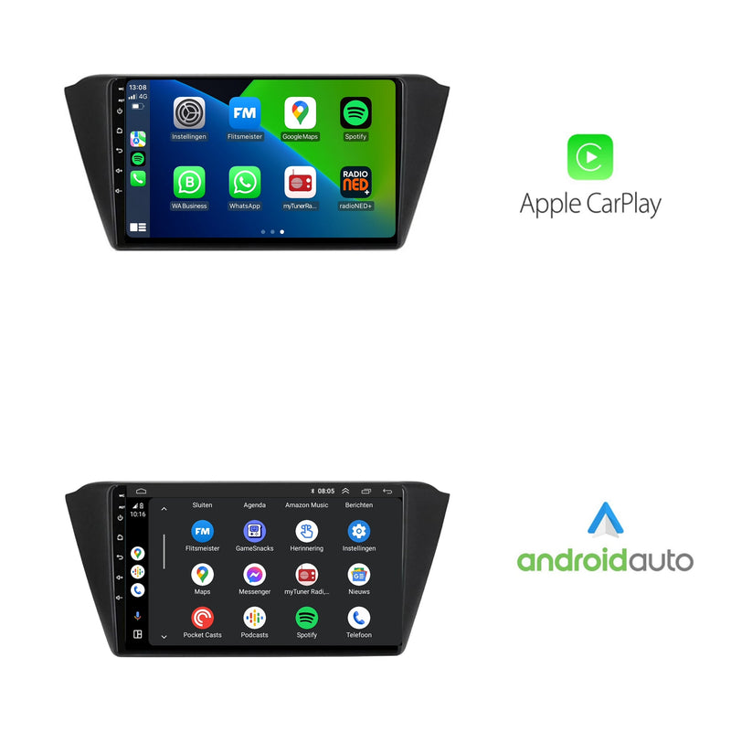 Skoda Fabia | Android 13 | Autoradio | 2015 t/m 2021 | CarPlay & Android Auto-2
