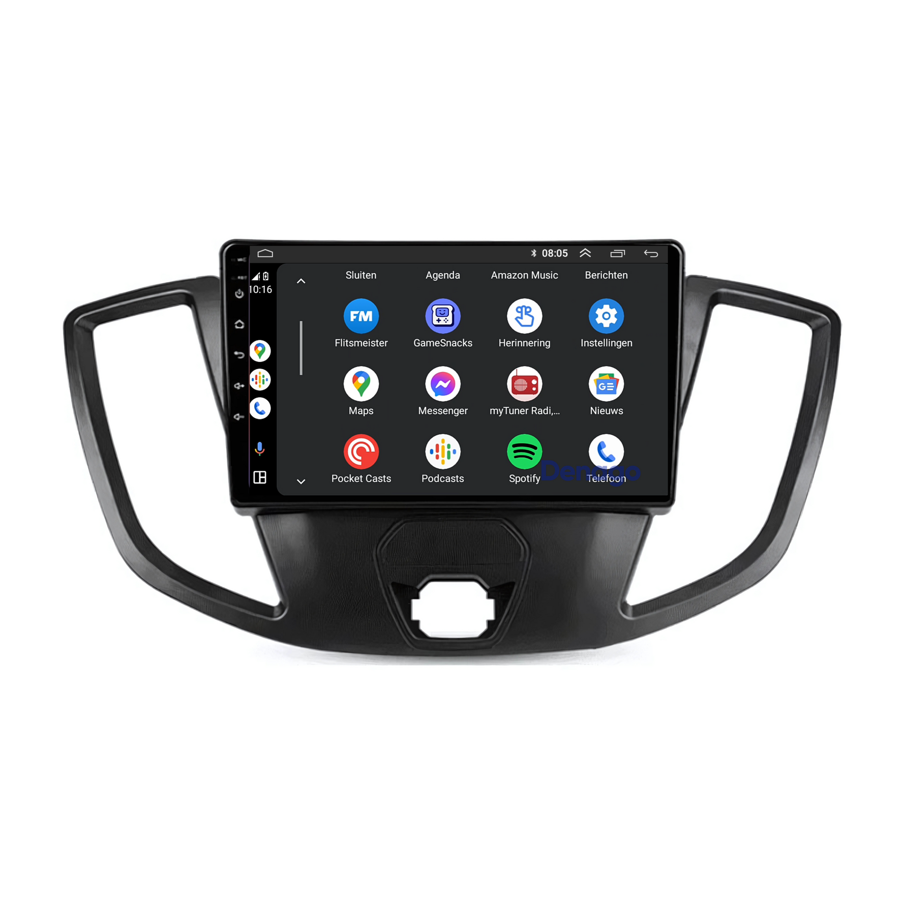 Ford Transit CarPlay autoradio | 2014 t/m 2021 | Denago DNG-A69 | 9 inch | Android 13 | Draadloos CarPlay & Android Auto