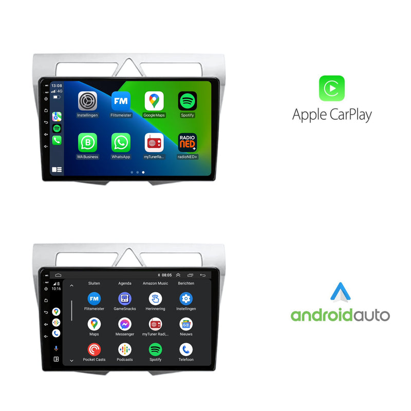 Kia Picanto | Autoradio | 2008 t/m 2010 | Carplay & Android Auto | Zilver-2