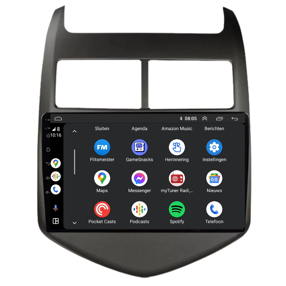 Chevrolet Aveo Android Autoradio | 2013 t/m 2015 | CarPlay-7