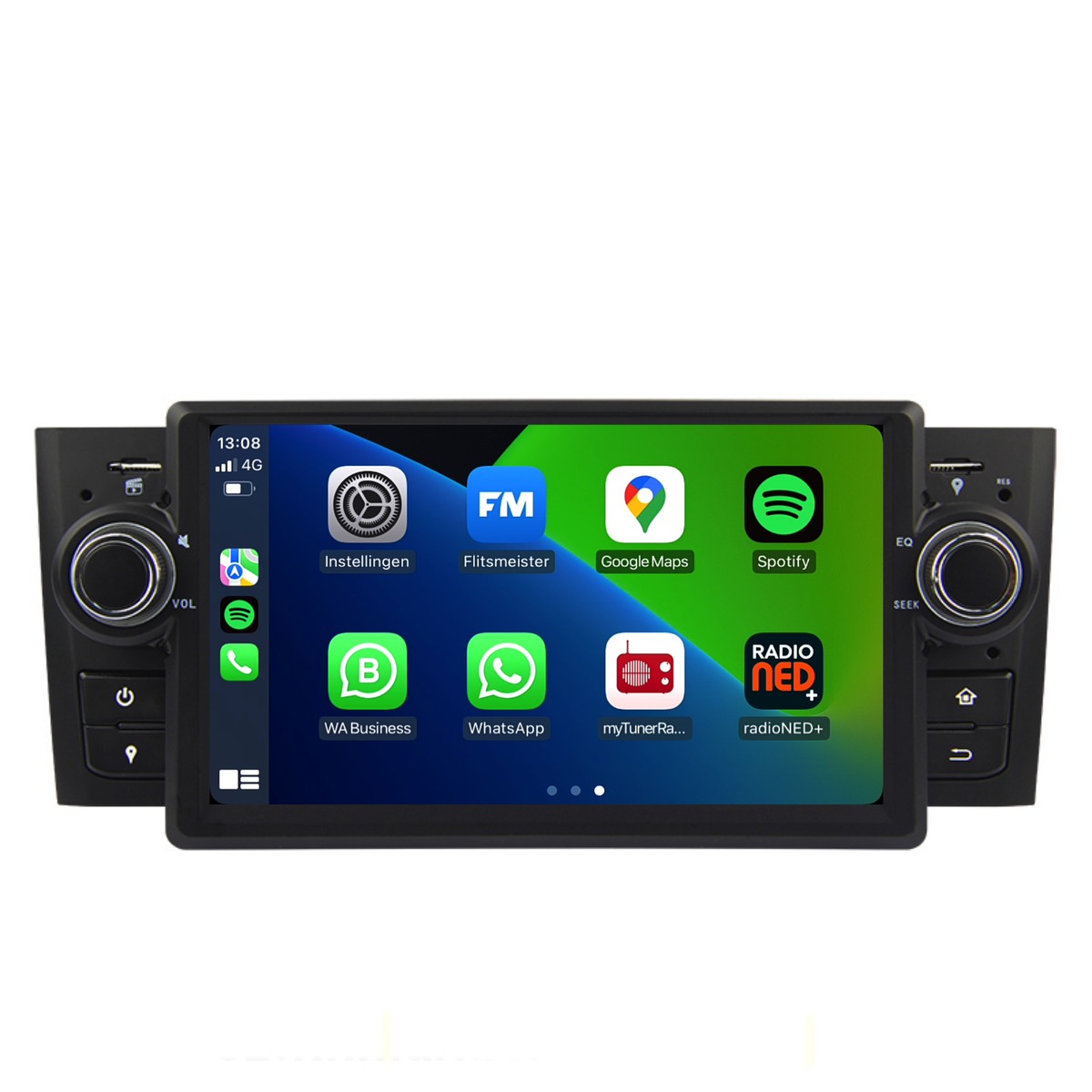 Fiat Punto/Linea CarPlay & Android Auto autoradio | 2006 t/m 2015 | Android 15 | Davilon-1