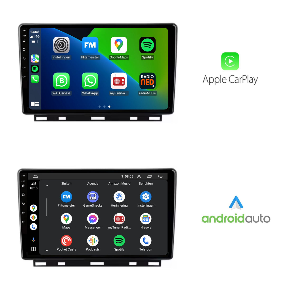 Renault Clio 5 Android Autoradio | 2019 t/m 2025 | CarPlay & Android auto-2
