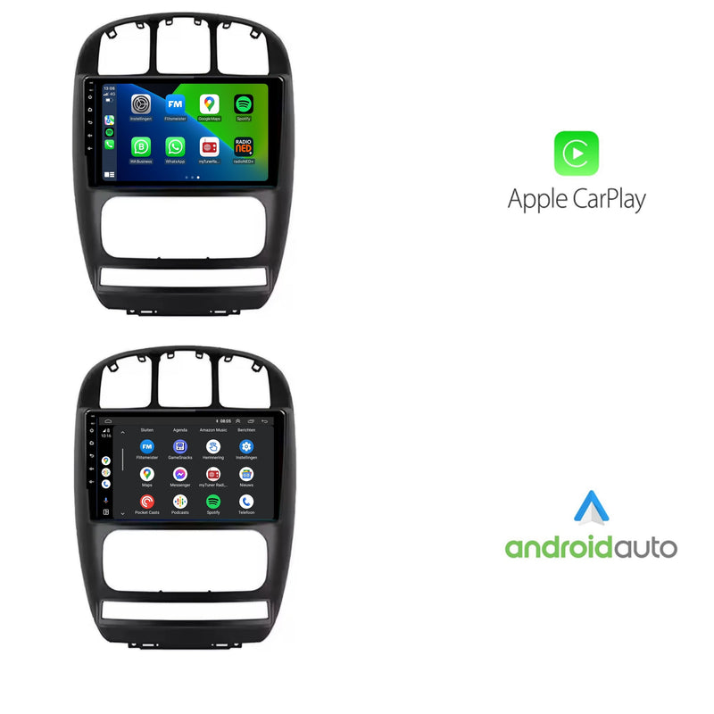 Chrysler Voyager & Dodge Grand Caravan | Android 13 | Autoradio | 2000 t/m 2012 | CarPlay & Android Auto-2