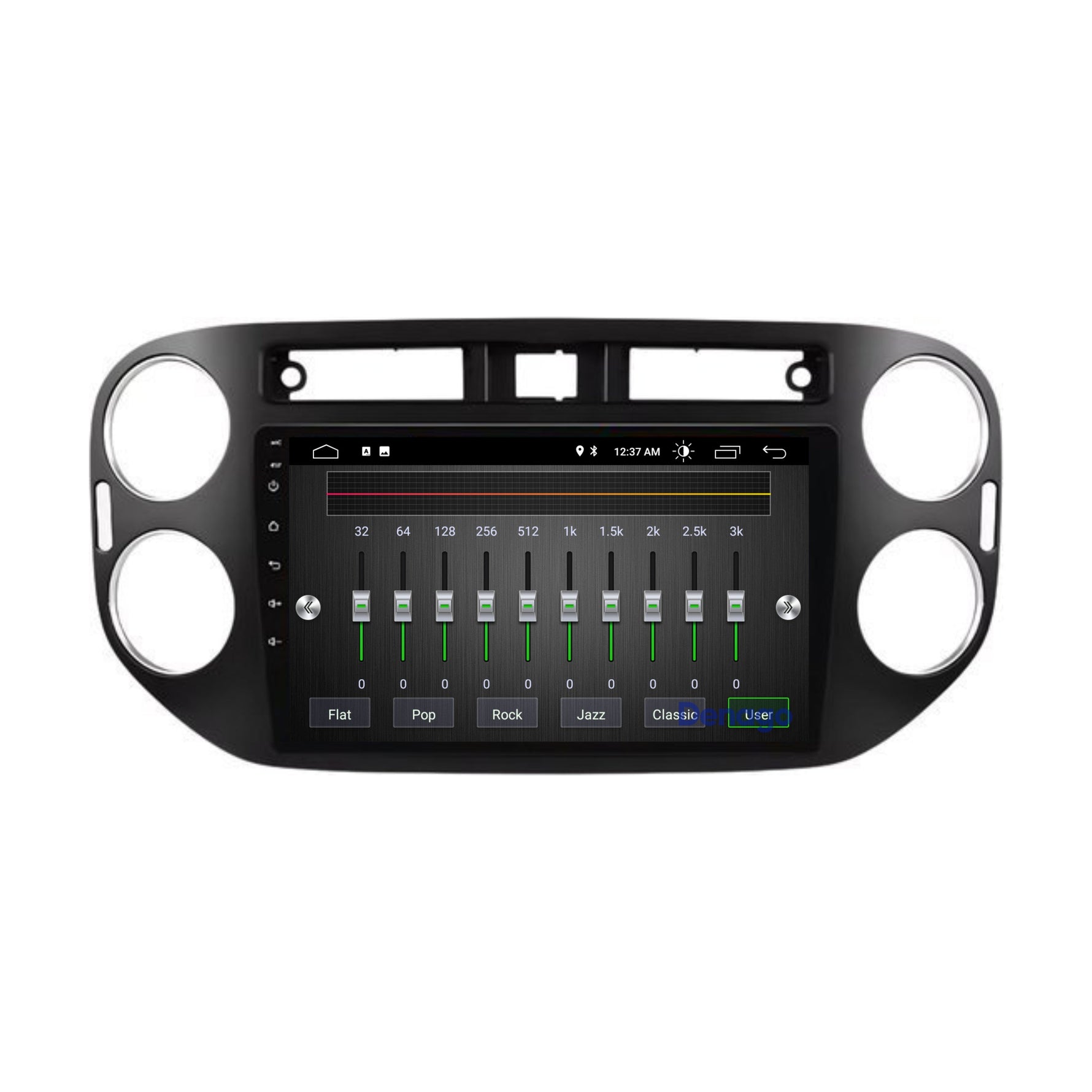 Volkswagen Tiguan CarPlay autoradio | 2007 t/m 2015 | Denago DNG-A380 | 9 inch | Android 13 | Draadloos CarPlay & Android Auto