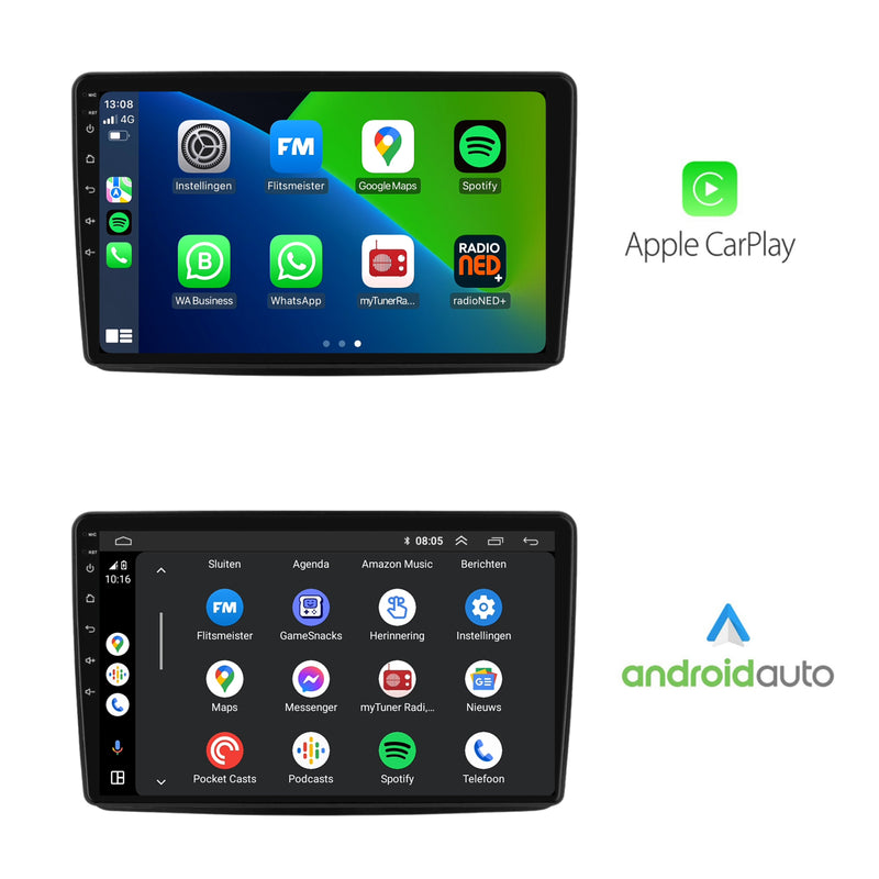 Fiat Panda | Autoradio | 2003 t/m 2012 | Android 13 | Carplay & Android Auto-9