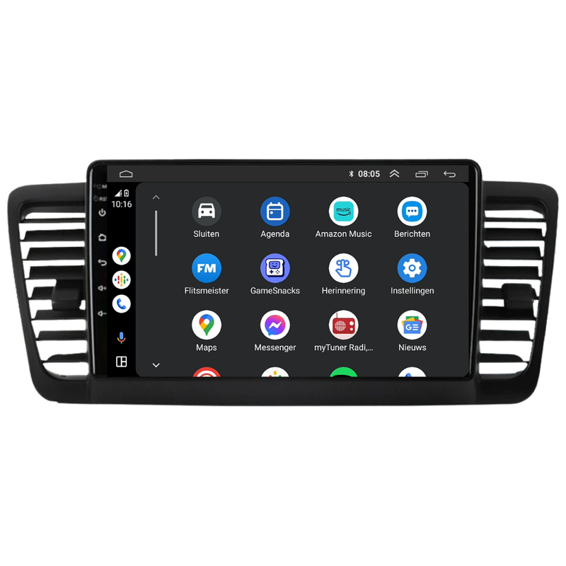 Subaru Outback | Android 13 | Autoradio | 2008 t/m 2014 | CarPlay & Android Auto-6