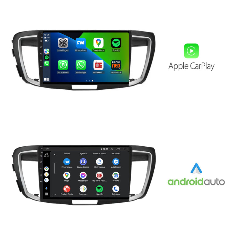 Honda Accord | Android 13 | Autoradio | 2013 t/m 2017 | 10 inch | CarPlay & Android Auto-2