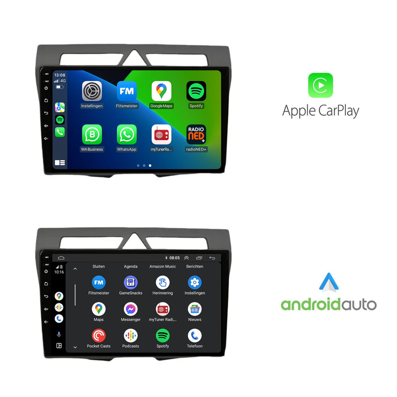 Kia Picanto | Autoradio | 2008 t/m 2010 | Carplay & Android Auto | Zwart-7