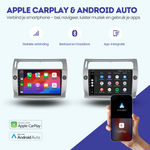 Citroën C4 CarPlay autoradio | 2004 t/m 2010 | Denago DNG-A35 | 9 inch | Android 13 | Draadloos CarPlay & Android Auto