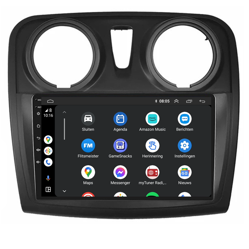 Dacia Sandero | Android 13 | Autoradio | 2013 t/m 2020 | Carplay & Android Auto-8