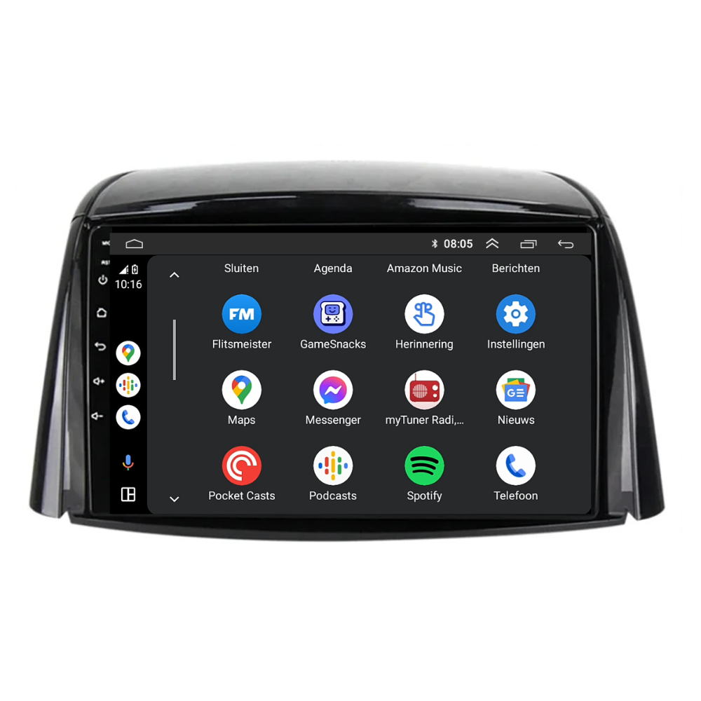 Renault Koleos | Android 13 | Autoradio | 2008 t/m 2016 | CarPlay & Android Auto-9