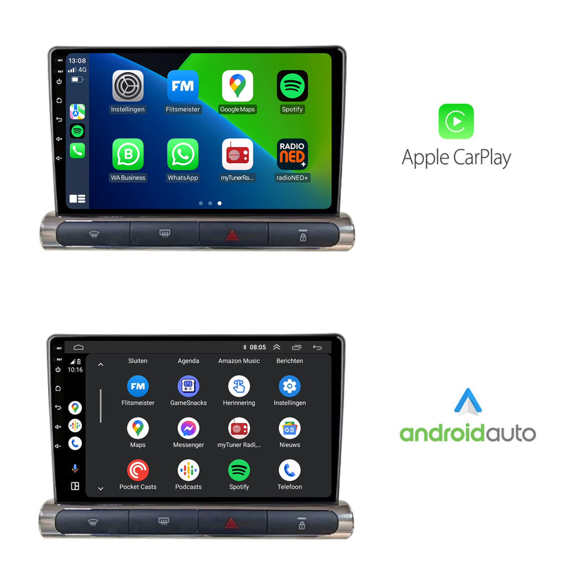 Citroën C3 Android Autoradio | 2016 t/m 2024 | CarPlay & Android auto | 4 knoppen-2