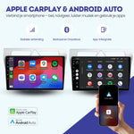 Kia Picanto CarPlay autoradio | 2008 t/m 2010 | Denago DNG-A88 | 9 inch | Android 13 | Draadloos CarPlay & Android Auto | Zilver frame
