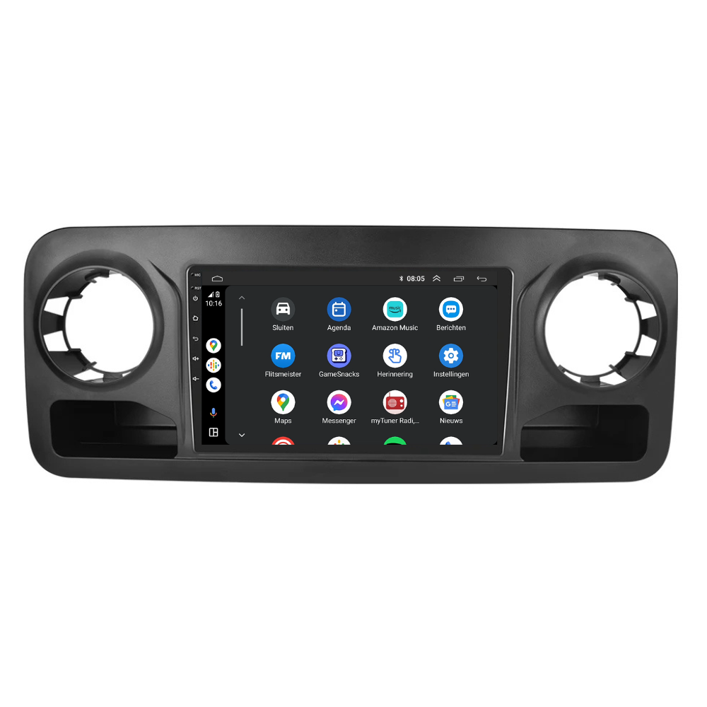 Mercedes Sprinter CarPlay & Android Auto autoradio | 2018 t/m 2023 | Android 15 | Davilon-9