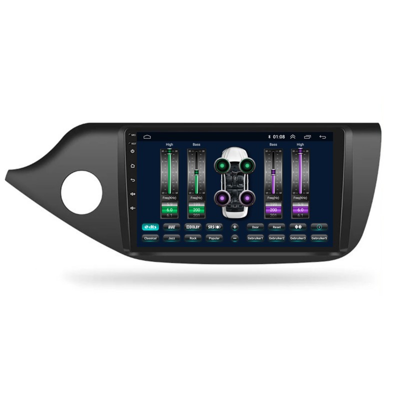 Kia Ceed Android 13 autoradio CarPlay Android Auto 2012-2017-9