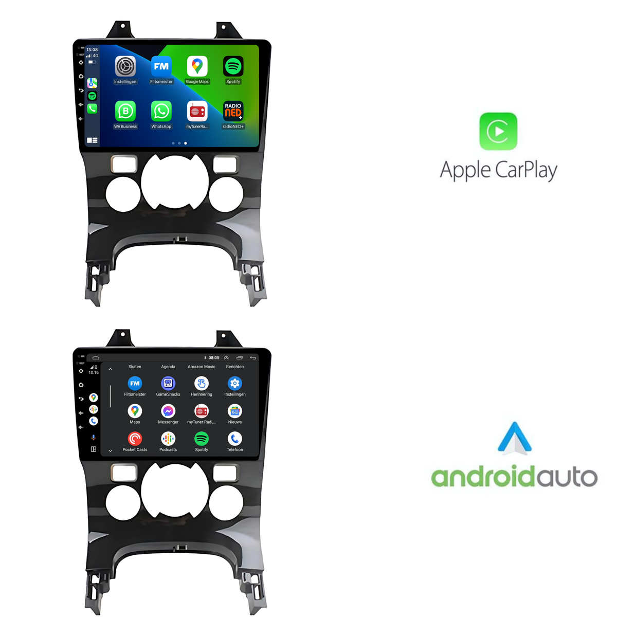 Peugeot 3008 | Android 13 | Autoradio | 2009 t/m 2016 | CarPlay & Android Auto-9
