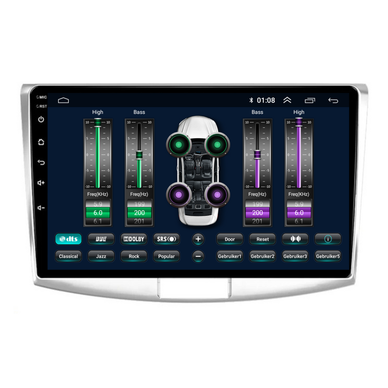 Volkswagen Passat CarPlay & Android Auto autoradio | 2005 t/m 2015 | Android 15 | Davilon-8